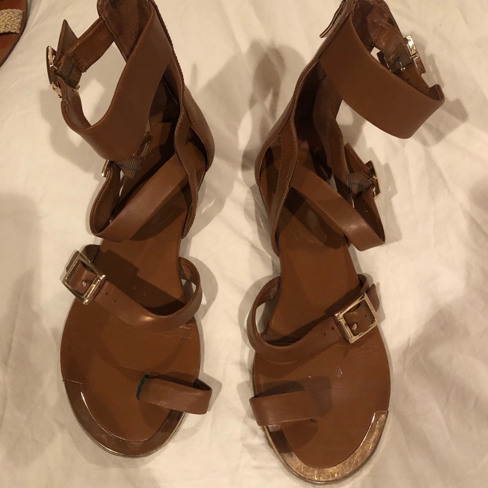 BCBG gladiator sandals